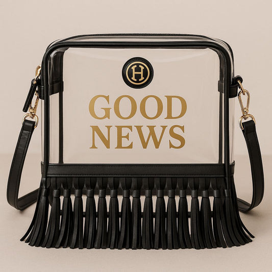 Good News" Clear Crossbody Bag - Shaboozey Collection