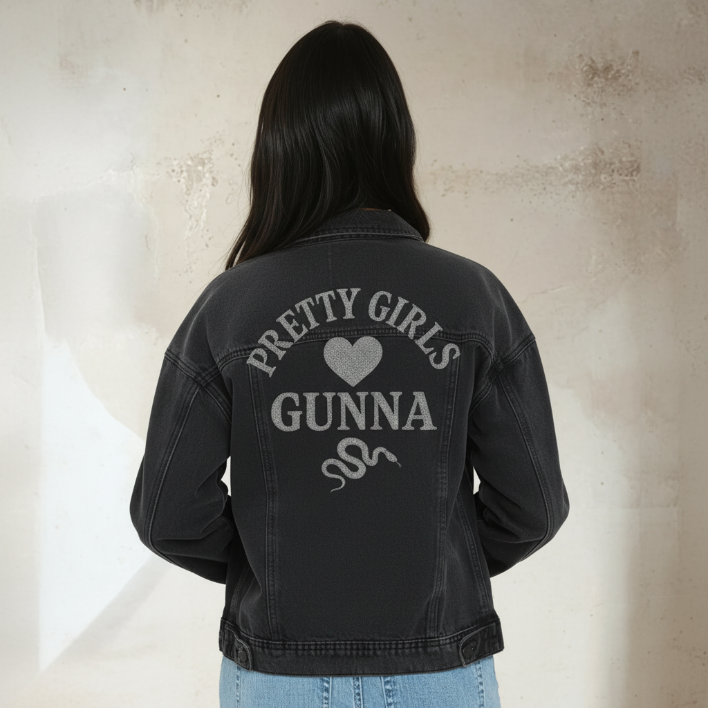 WGFT Pretty Girls Denim Jacket — Gunna WUN WORLD TOUR 2025