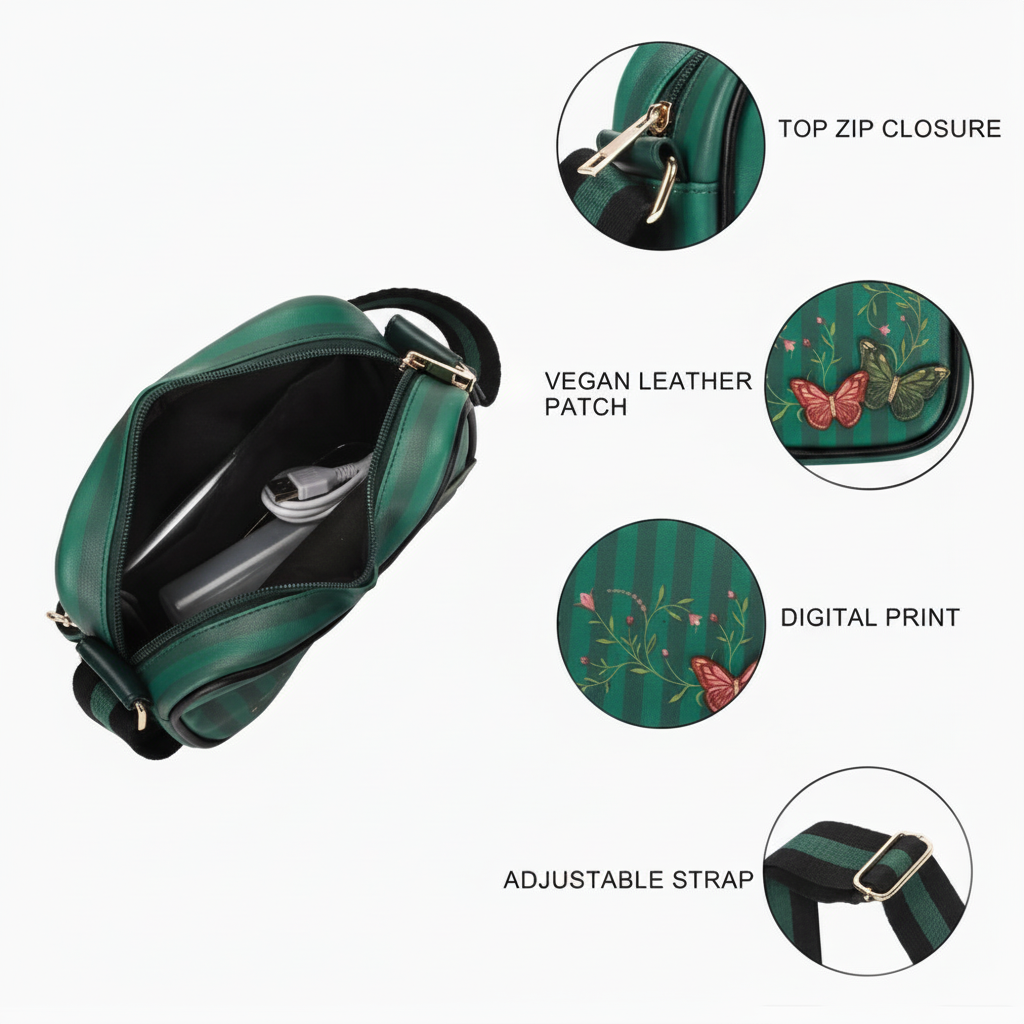 Wicked Official Crossbody - Emerald Enchantment