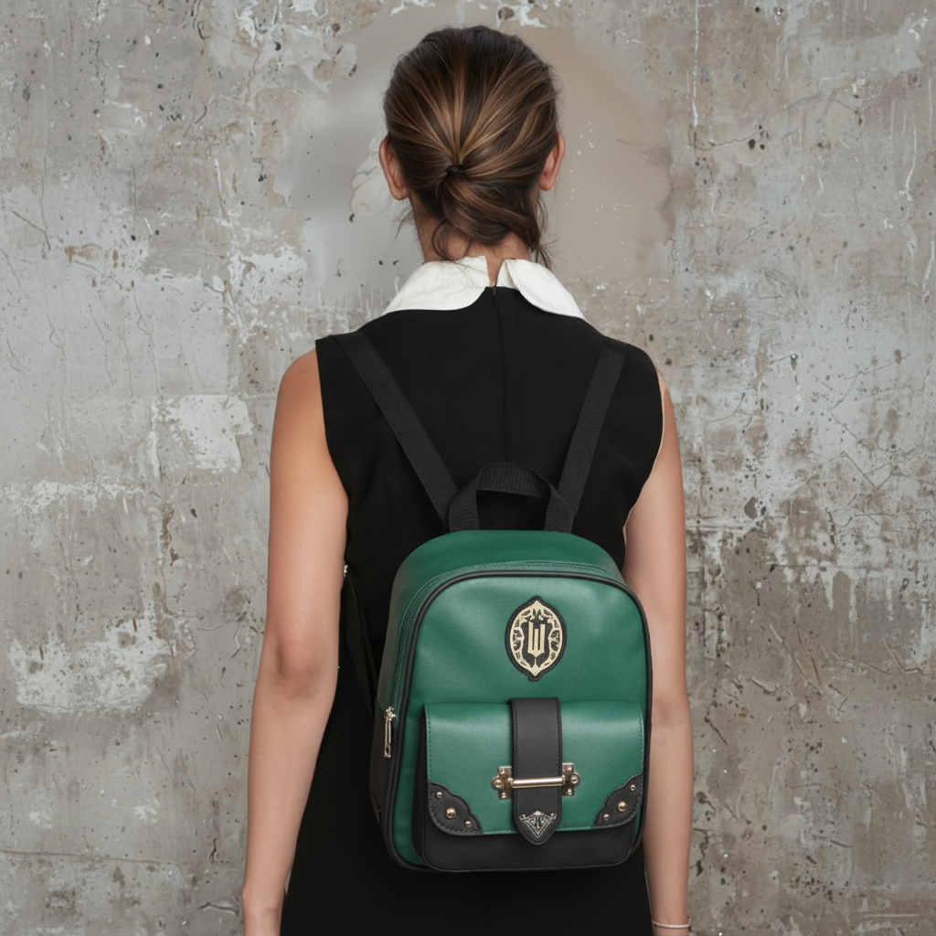 Wicked Official Leather Backpack - Emerald City Edition