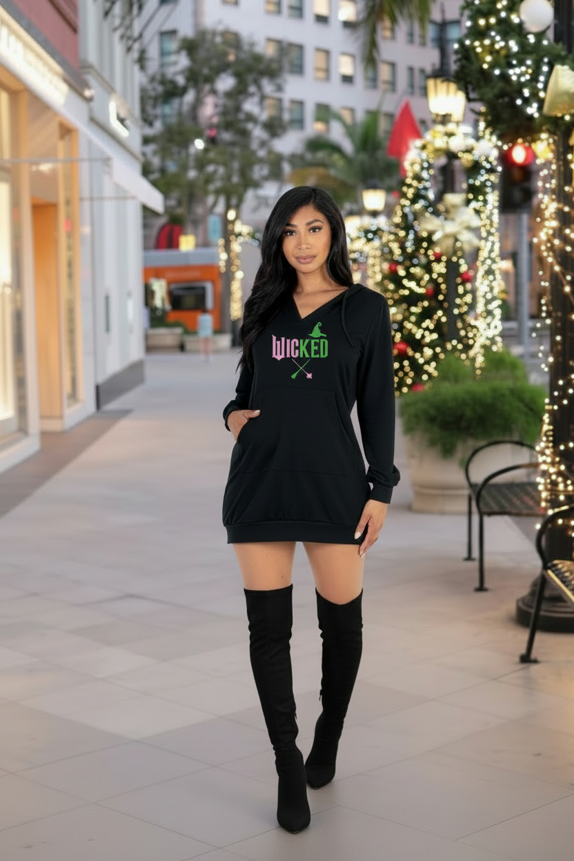 Image of Wicked Hoodie Dress - Changed for Good