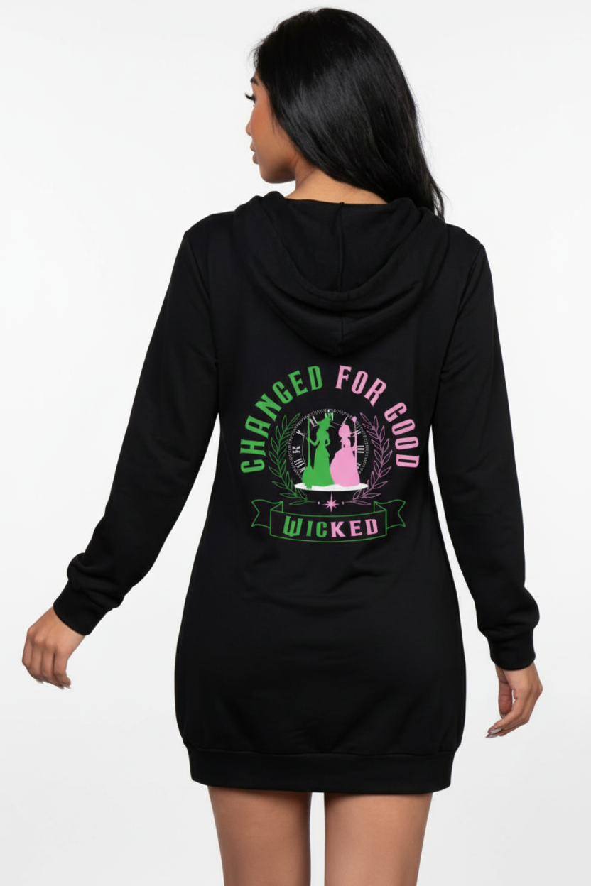 Image of Wicked Hoodie Dress - Changed for Good