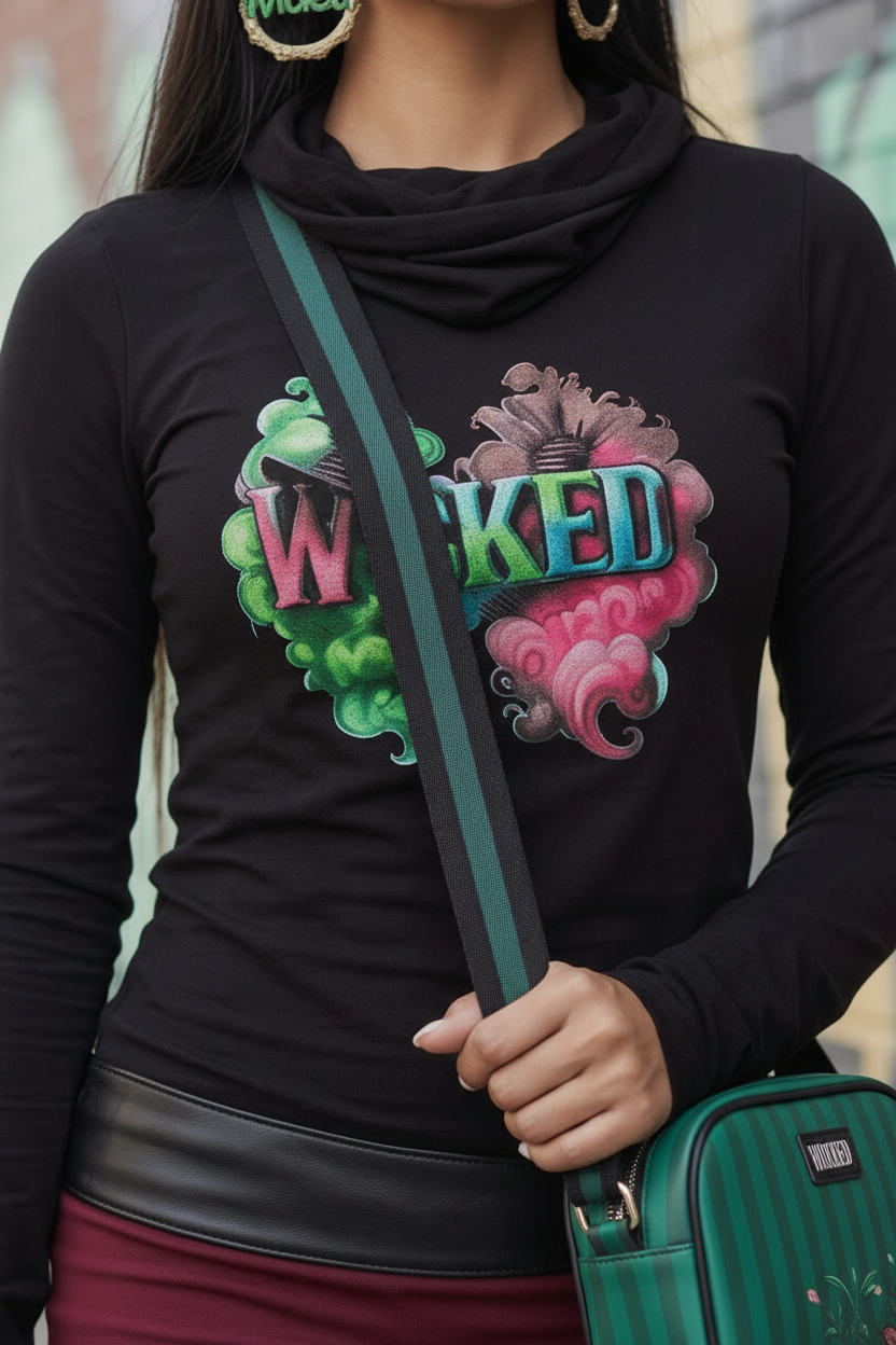 Image of Vintage Wicked Hoodie Dress - Defy Gravity