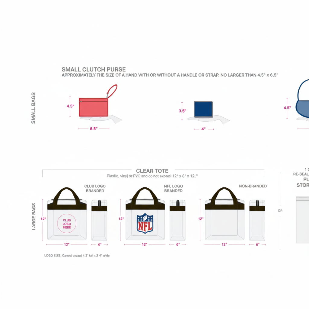 Image of Bunny Bowl Football Clutch Purse