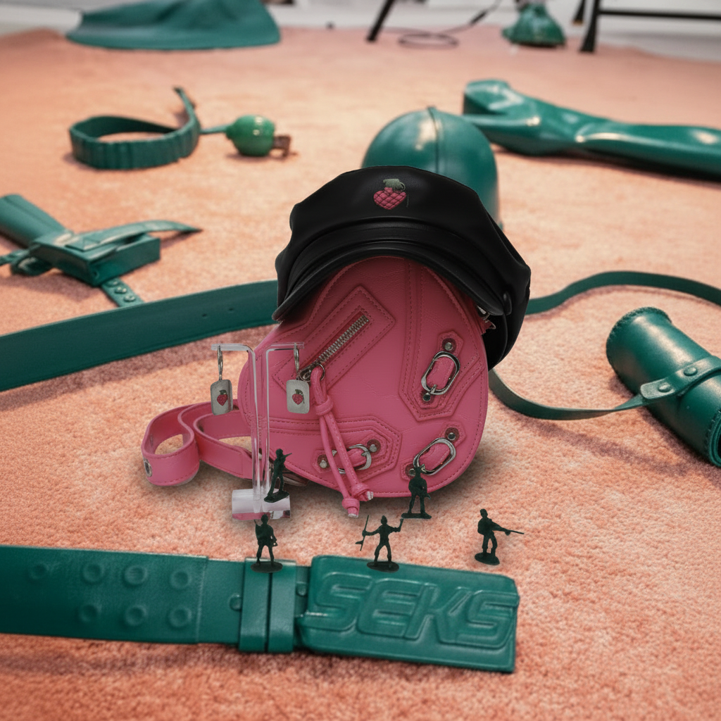 Image of Hearts Sold Separately Hat & Purse Accessory Bundle Set