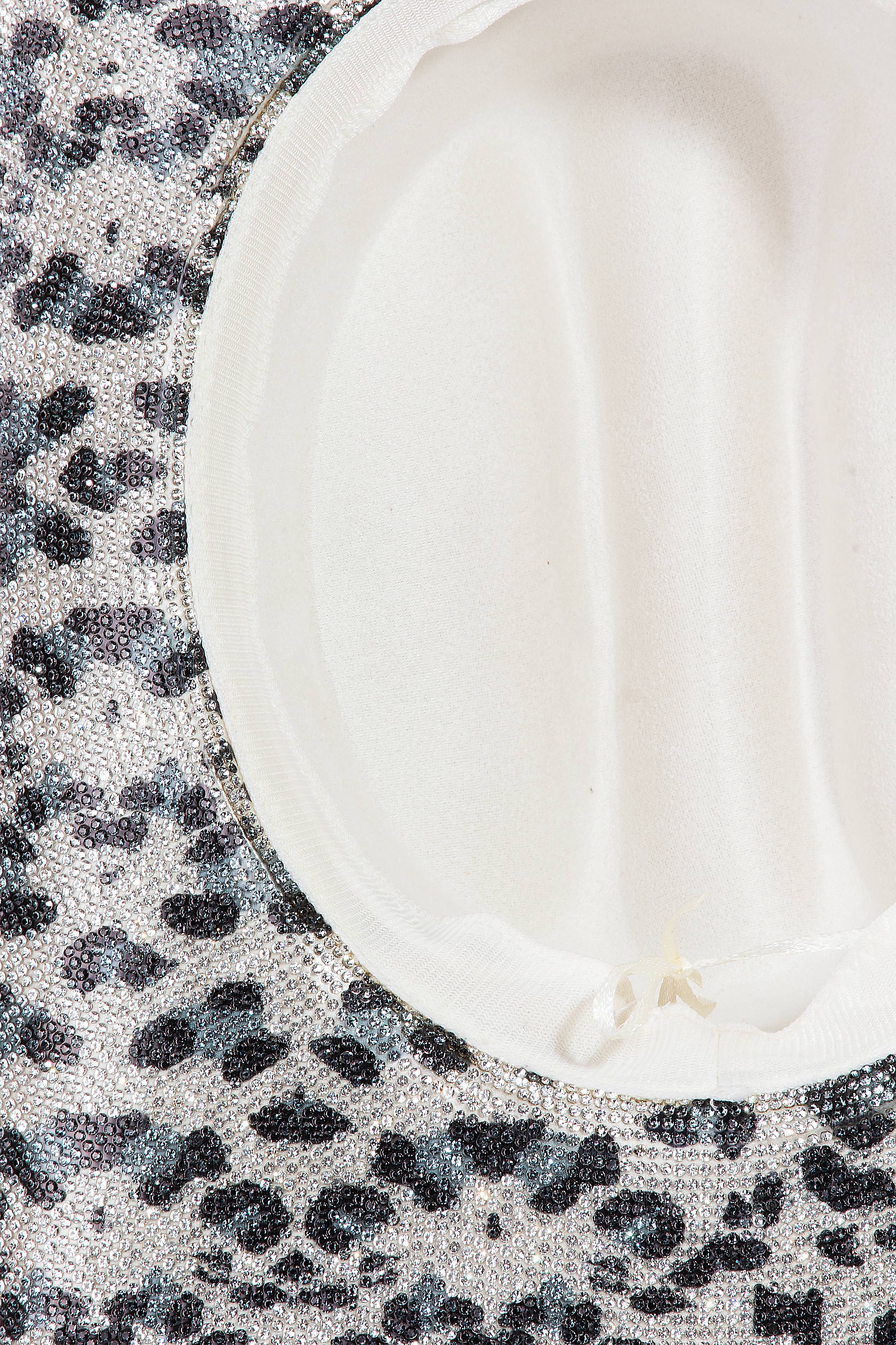 Pave Animal Print Rhinestone Western Cowboy Hat