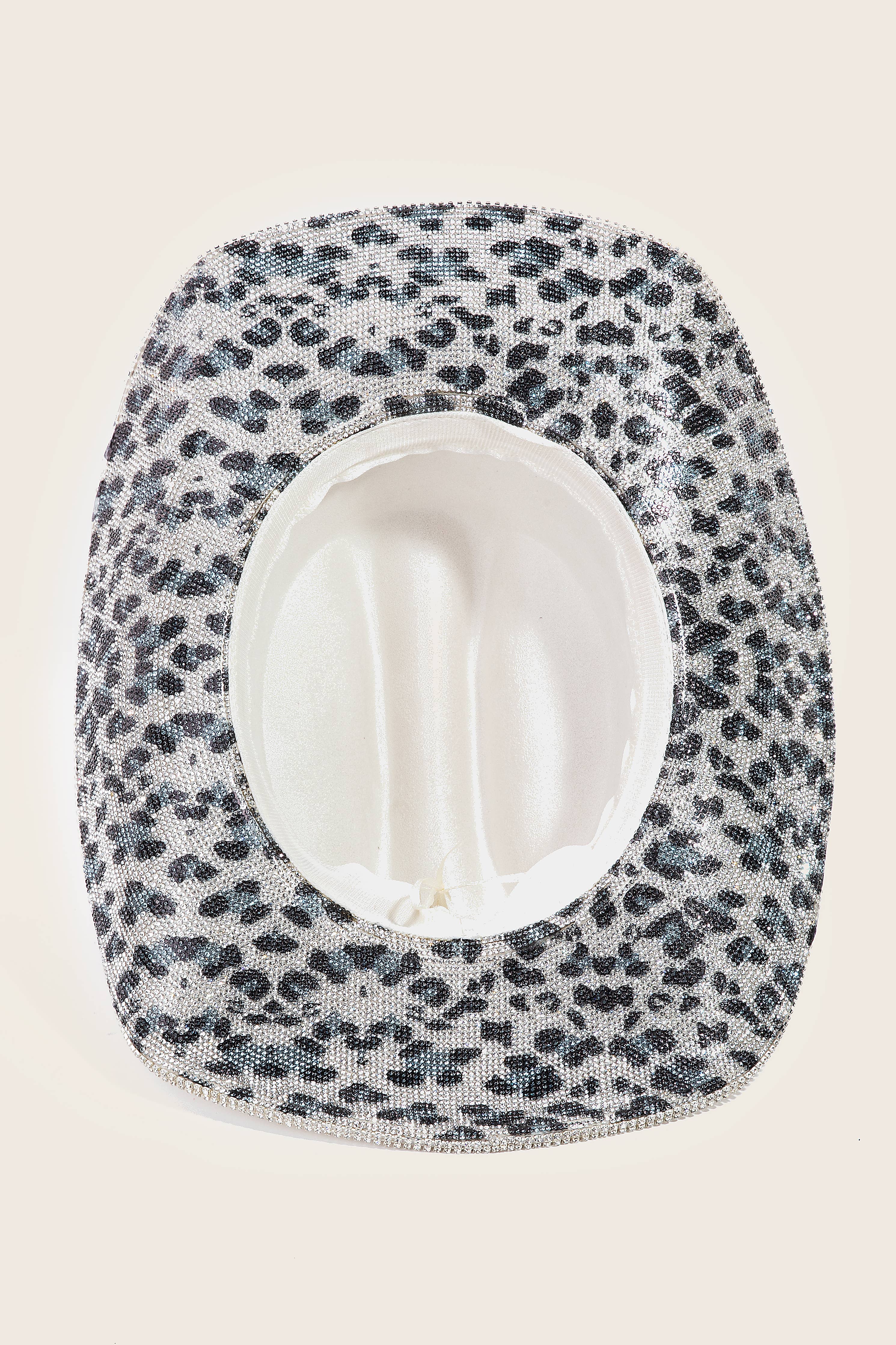 Image of Pave Animal Print Rhinestone Western Cowboy Hat
