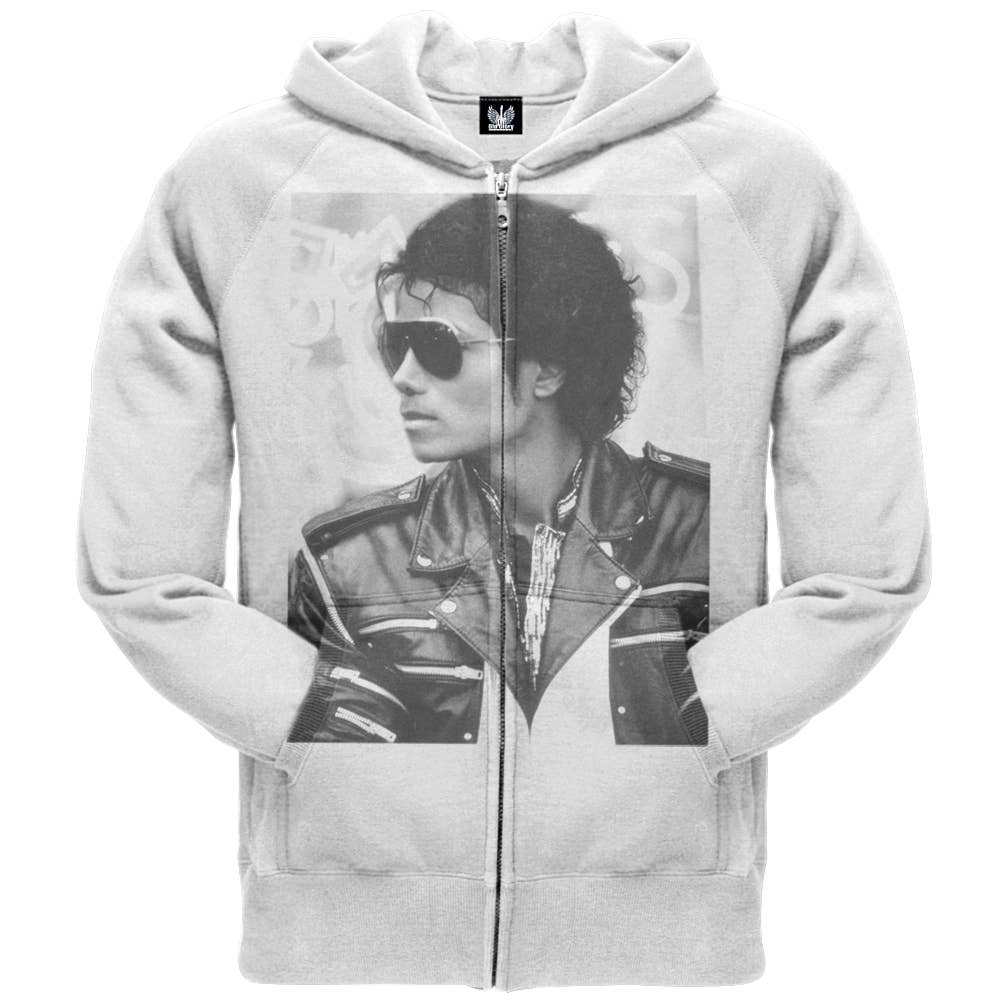 Michael Jackson - Classic Photo Men's Zippered Hoodie