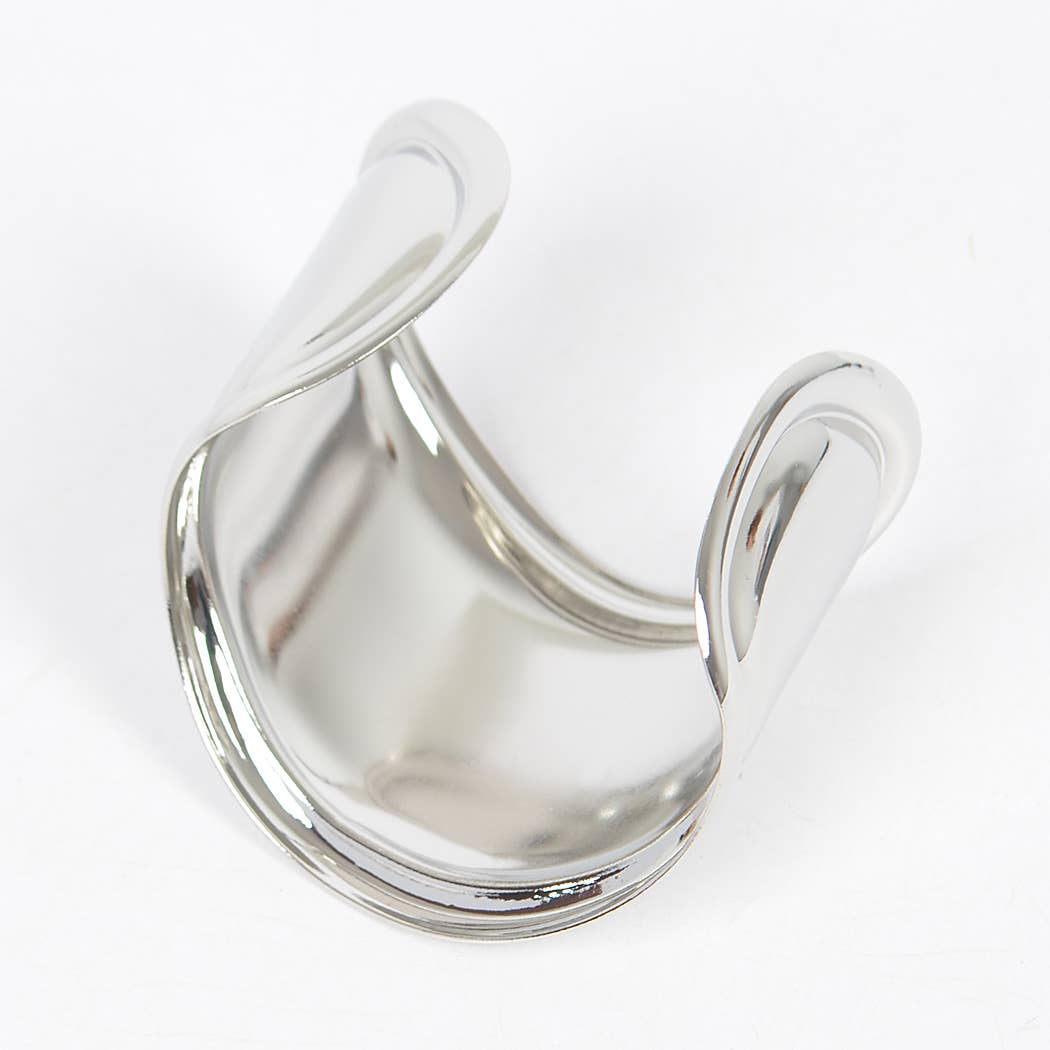 WGFT Snake Cuff — Pretty Girl Edition | Silver Wide Bracelet