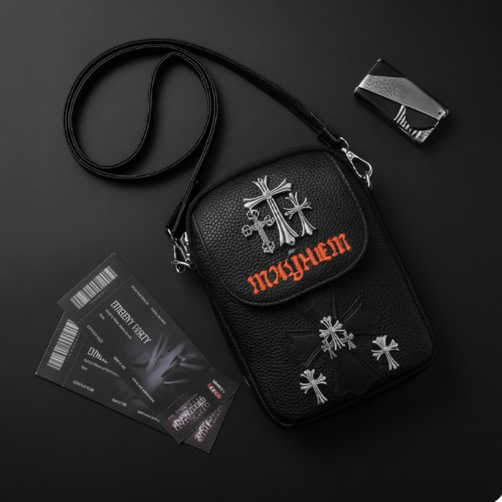 Image of After Dark Cross Mini Bag - Dance or Die