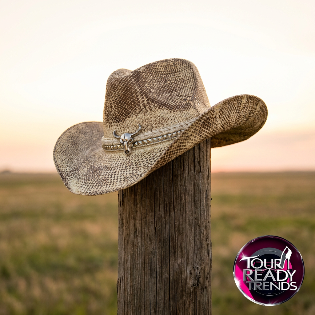 Image of Vintage Western Ranch Hat – Brown