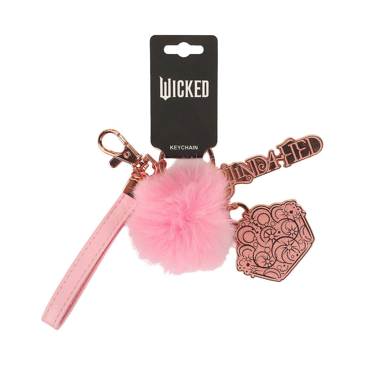 Image of Wicked Glinda Spinning Keychain