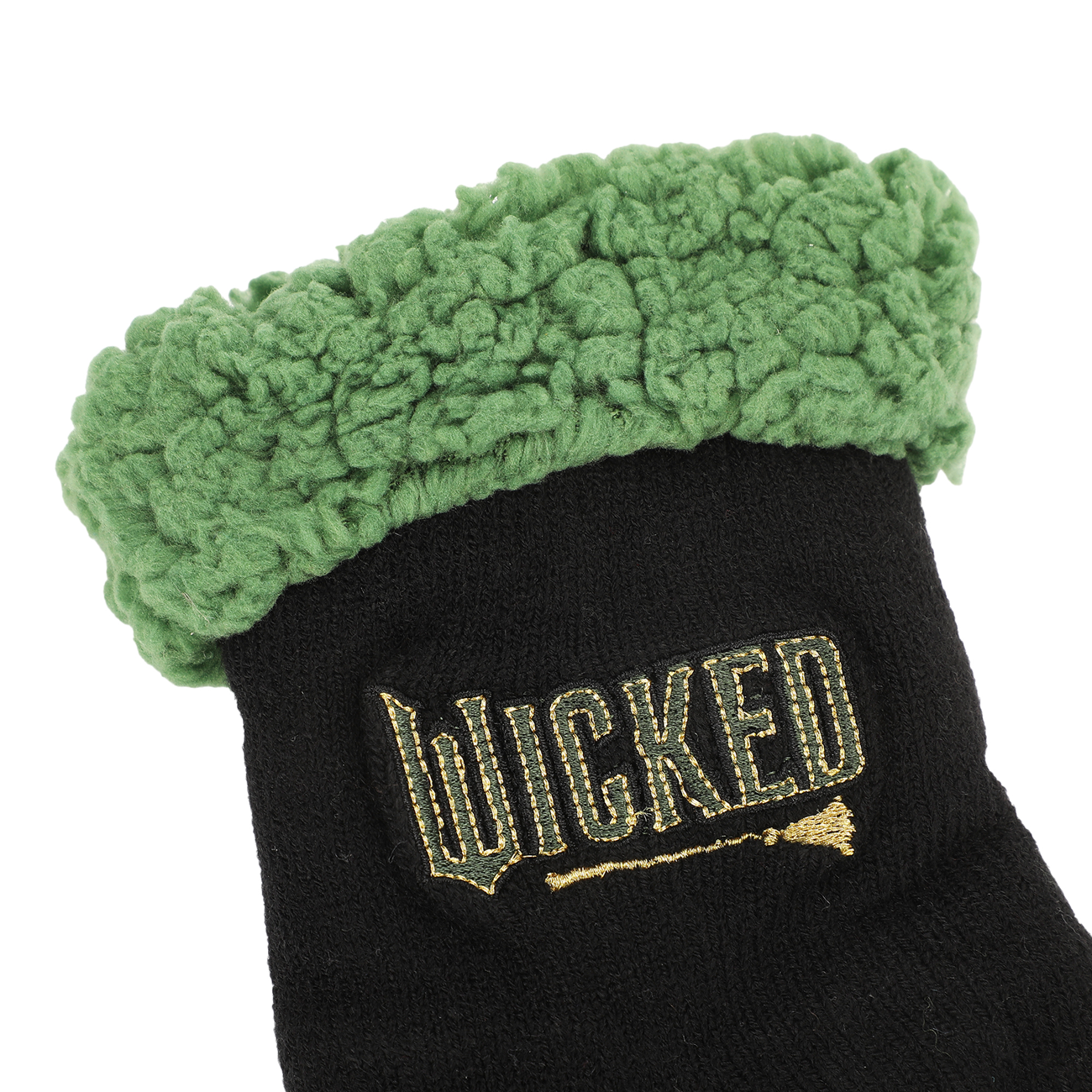 Image of Wicked Embroidered Logo Women's Quarter Crew Socks