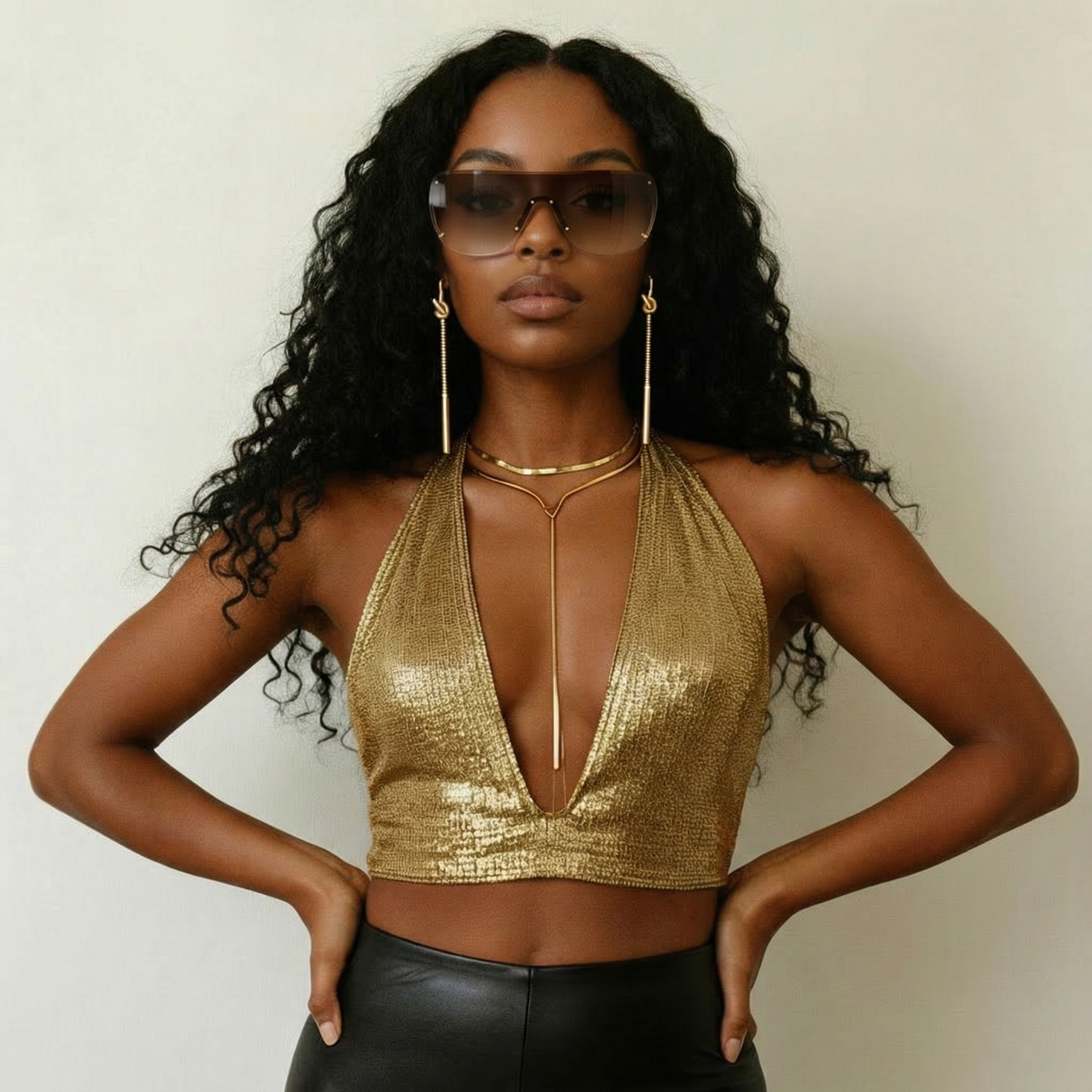 Image of Baby Girl Eyewear | Oversized Shield Sunglasses