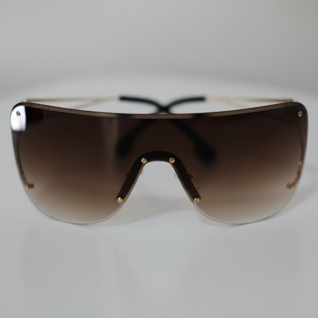 Image of Baby Girl Eyewear | Oversized Shield Sunglasses