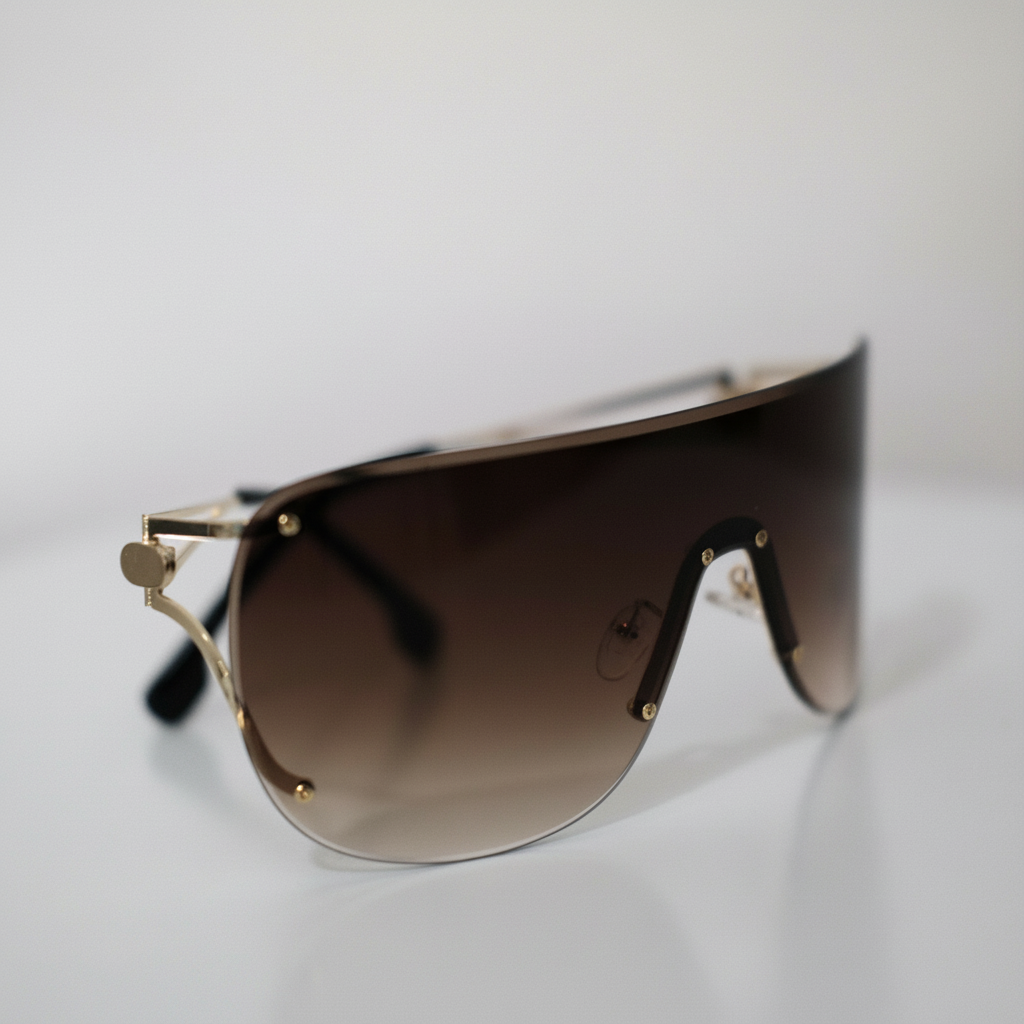 Image of Baby Girl Eyewear | Oversized Shield Sunglasses