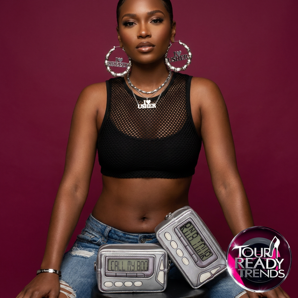 Image of 90s Pager Bag | Call My Boo or RNB Tour Purse