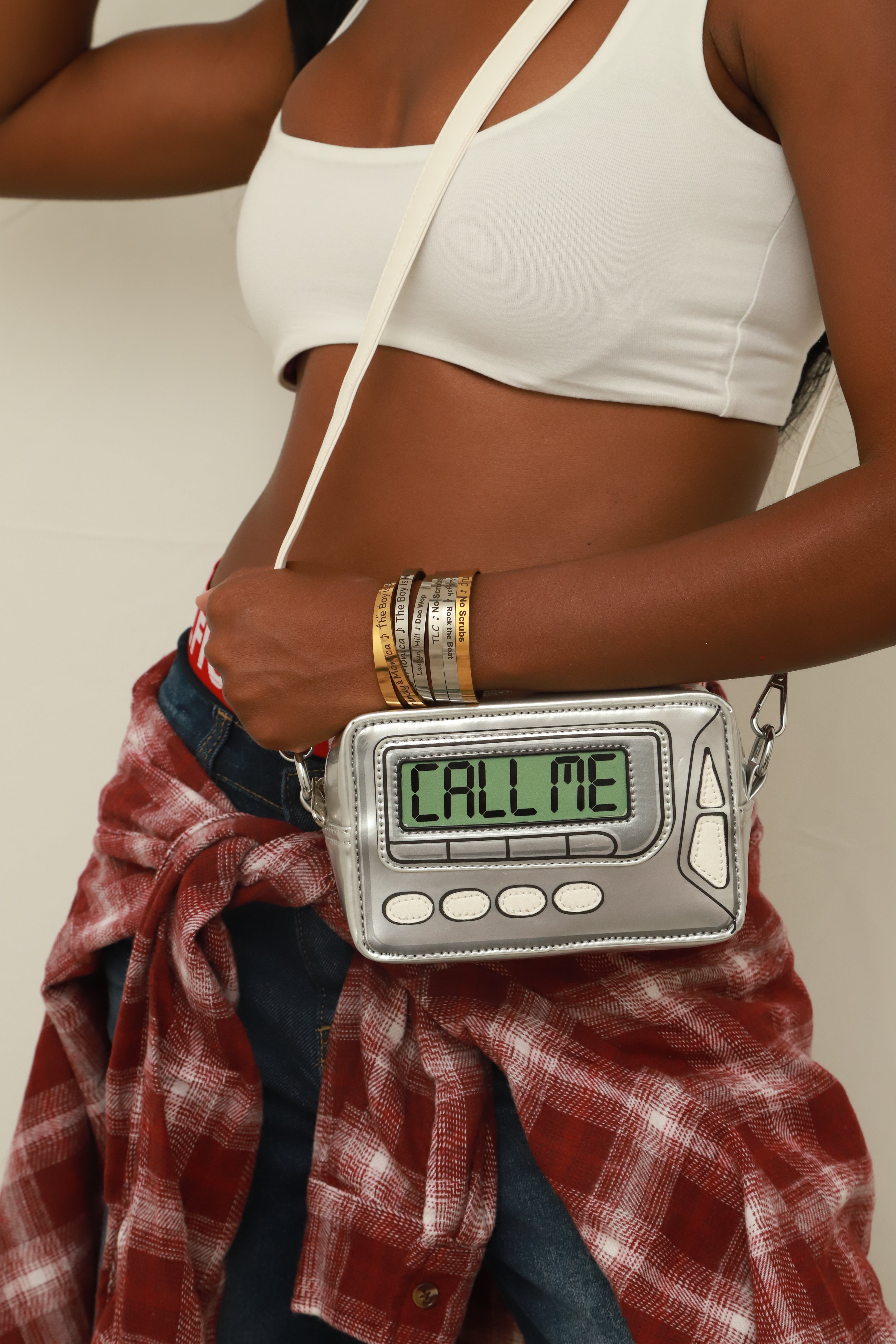 Image of 90s Pager Bag | Vegan Leather - Adjustable
