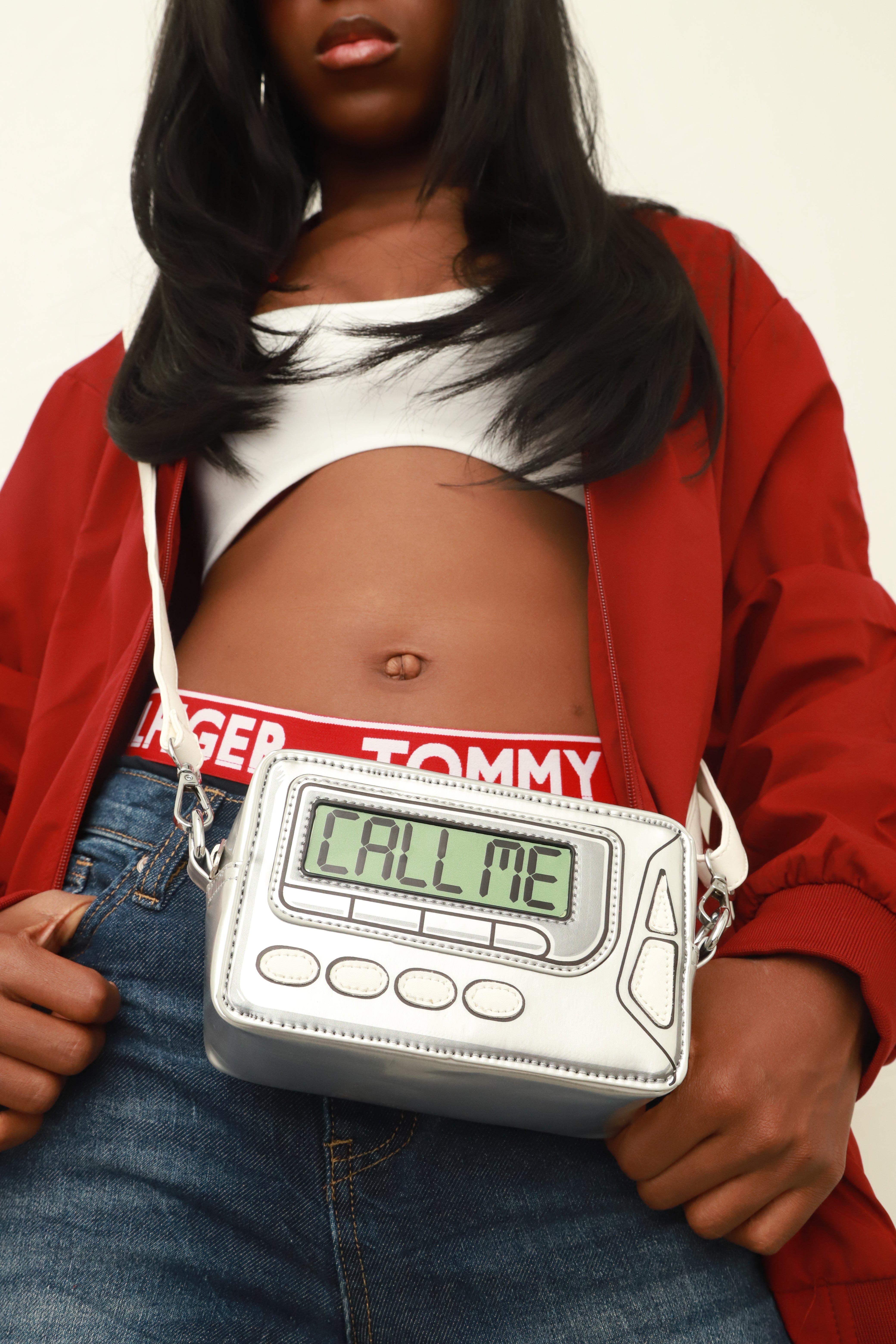 Image of 90s Pager Bag | Vegan Leather - Adjustable