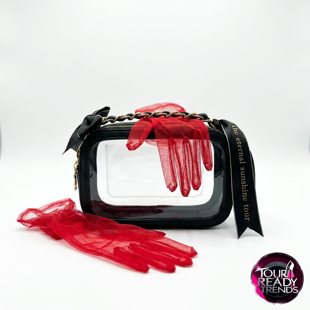 Image of Ariana Eternal Sunshine Tour Clear Concert Bag