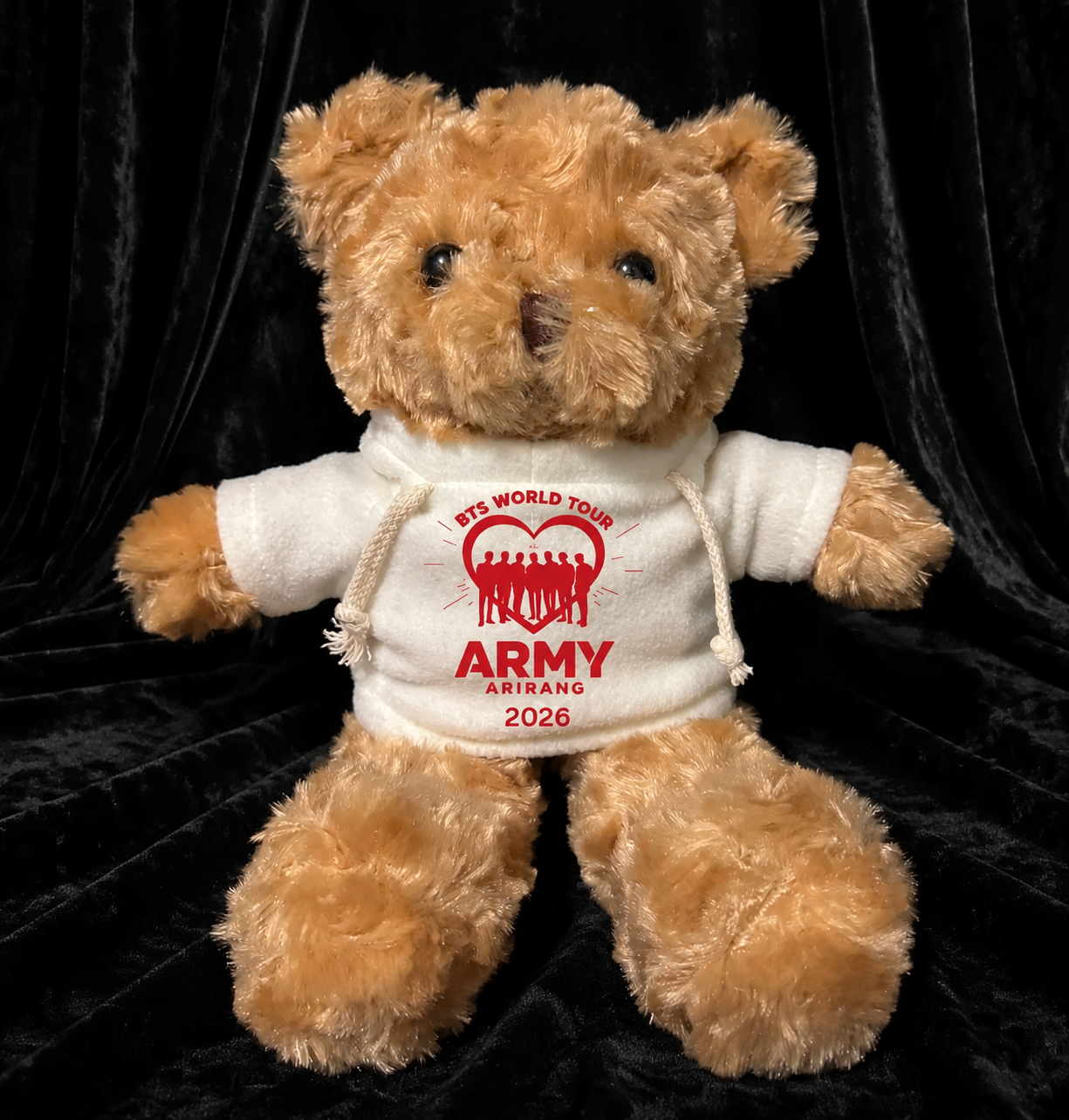 Image of BTS World Tour Arirang 2026 Teddy Bear | ARMY Concert Memories