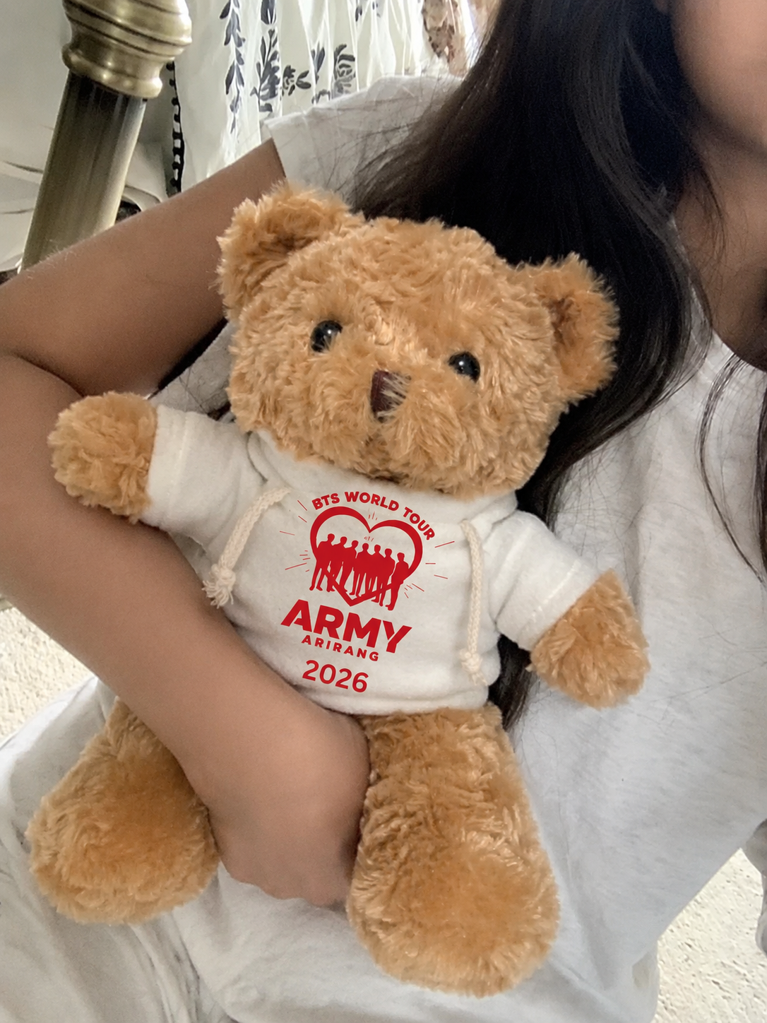 Image of BTS World Tour Arirang 2026 Teddy Bear | ARMY Concert Memories
