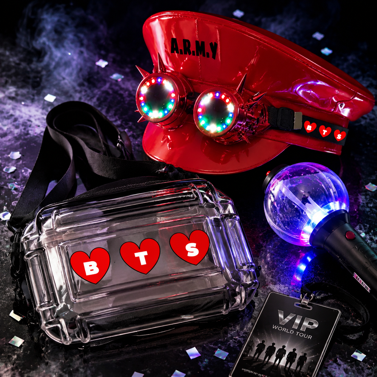 Image of ARMY Light Up Captain Hat | Arirang World Tour 2026