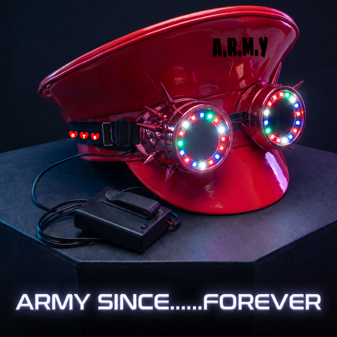 Image of ARMY Light Up Captain Hat | Arirang World Tour 2026
