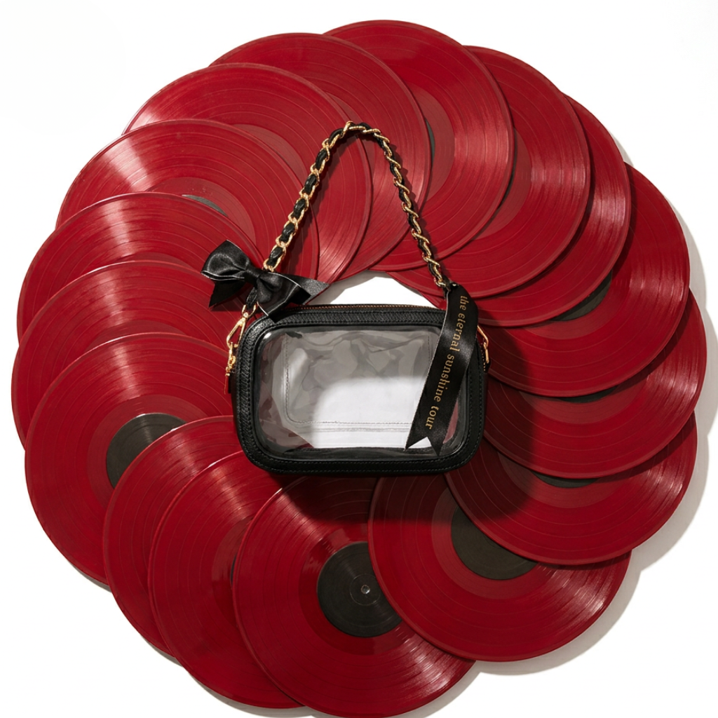 Image of Ariana Eternal Sunshine Tour Clear Concert Bag
