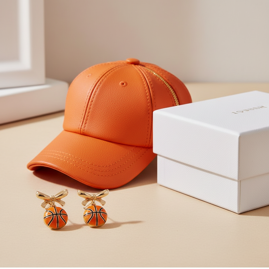 Image of Basketball Madness Too Cute Bow Earrings