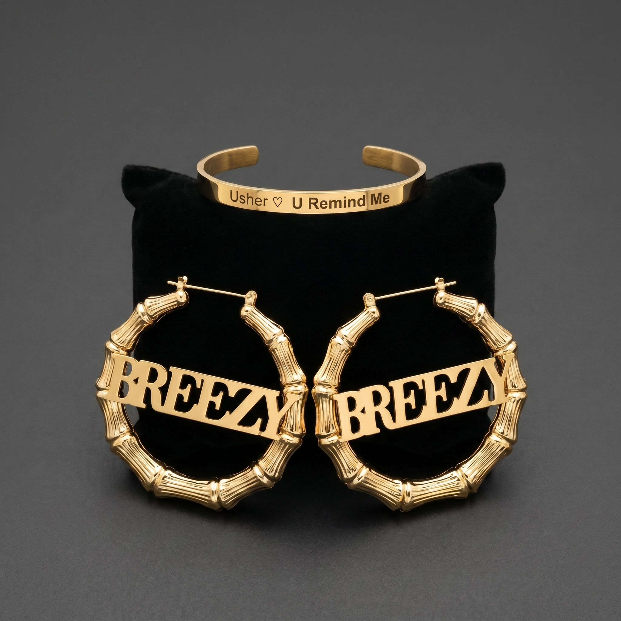 Image of Premium Gold Clear Stadium Bag + Charm Set
