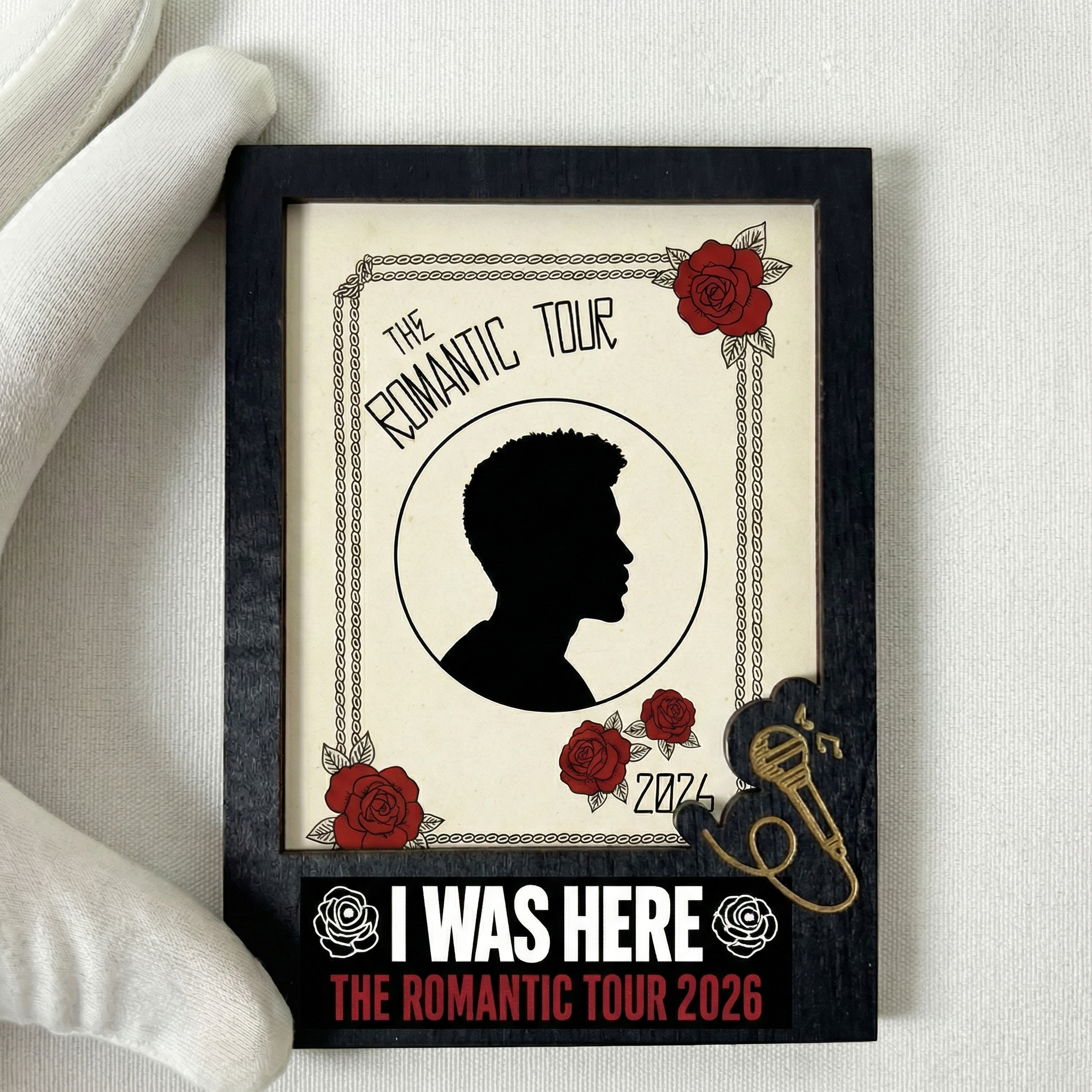 Image of The Romantic Tour 2026 Bruno Concert Memory Frame