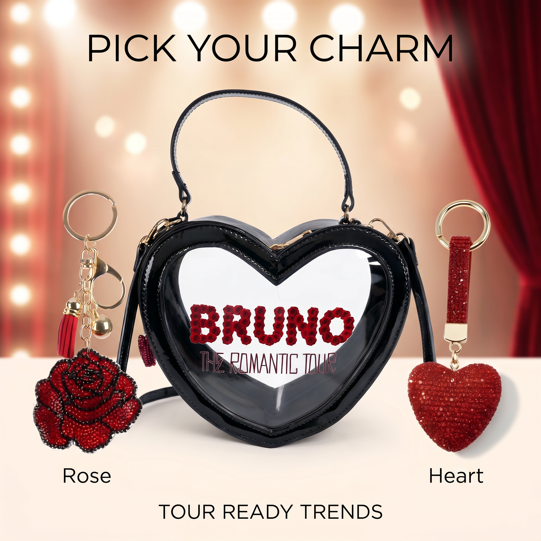 Image of The Romantic Tour Concert Clear Stadium Bag