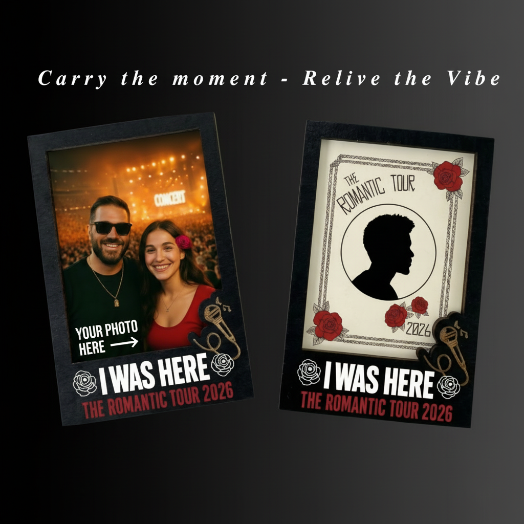 Image of The Romantic Tour 2026 Bruno Concert Memory Frame