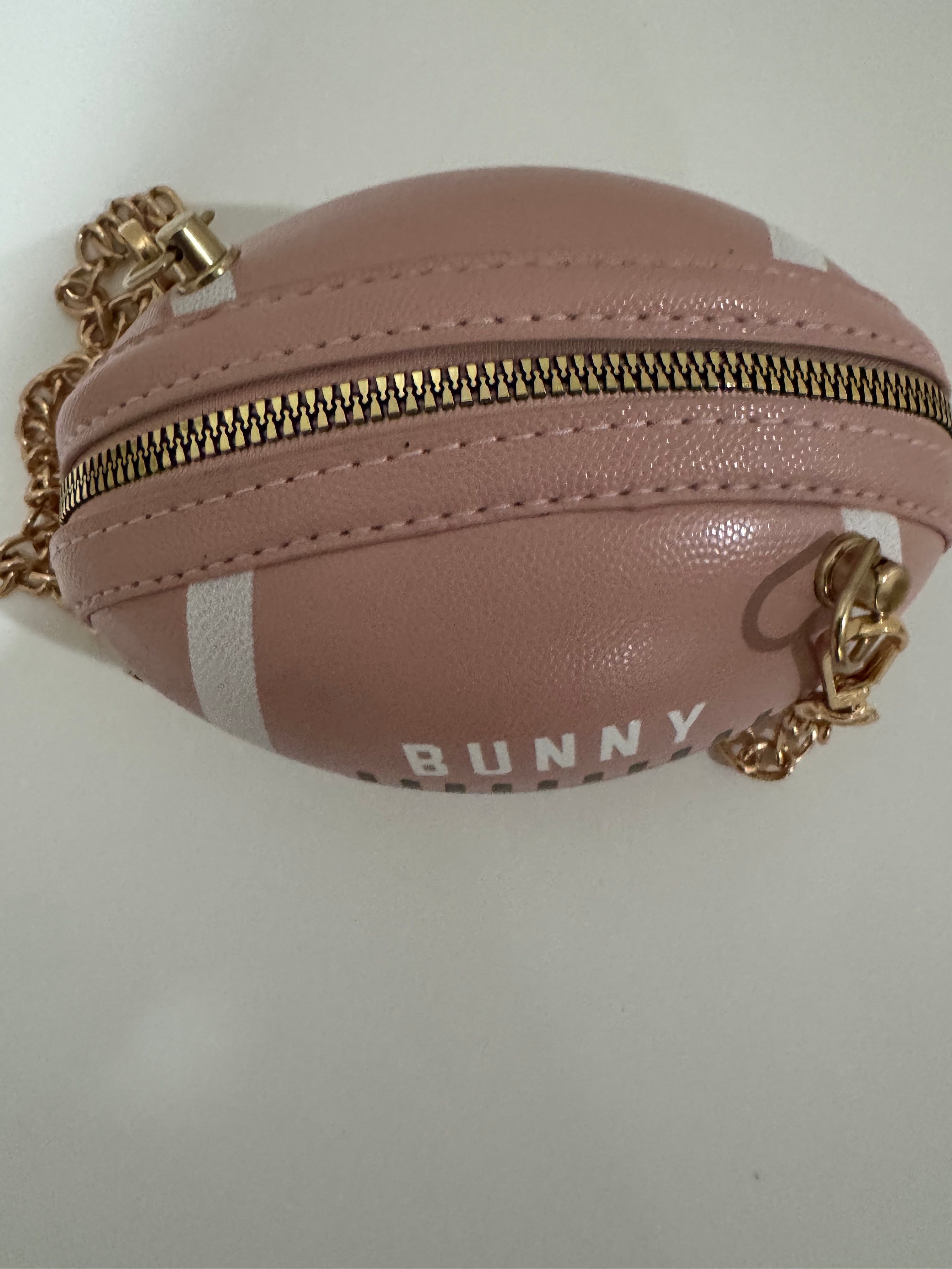 Image of Pink Football Purse – Game Day Clutch