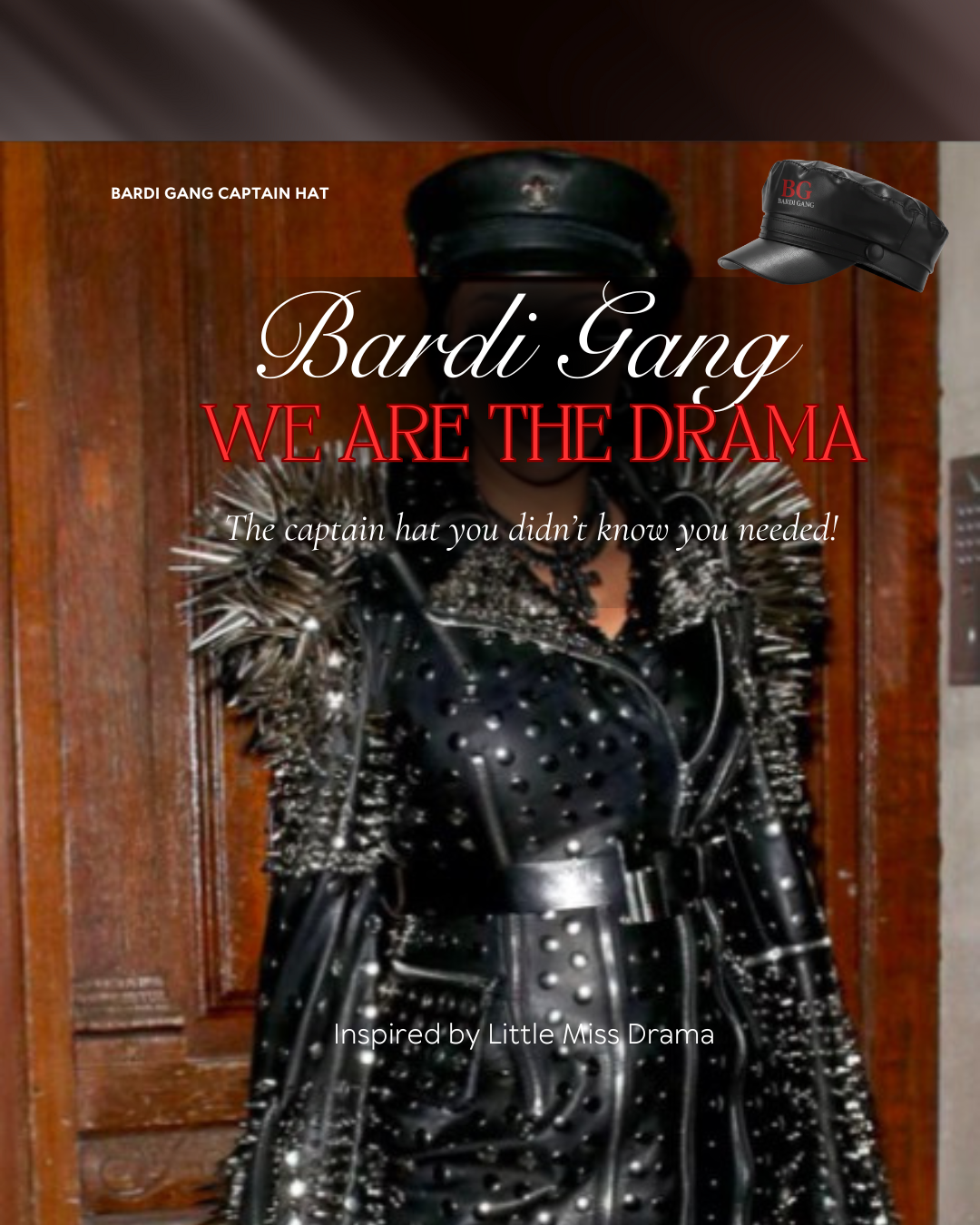 Image of Bardi Gang Bundle - Captain Hat + Little Miss Drama Hoops