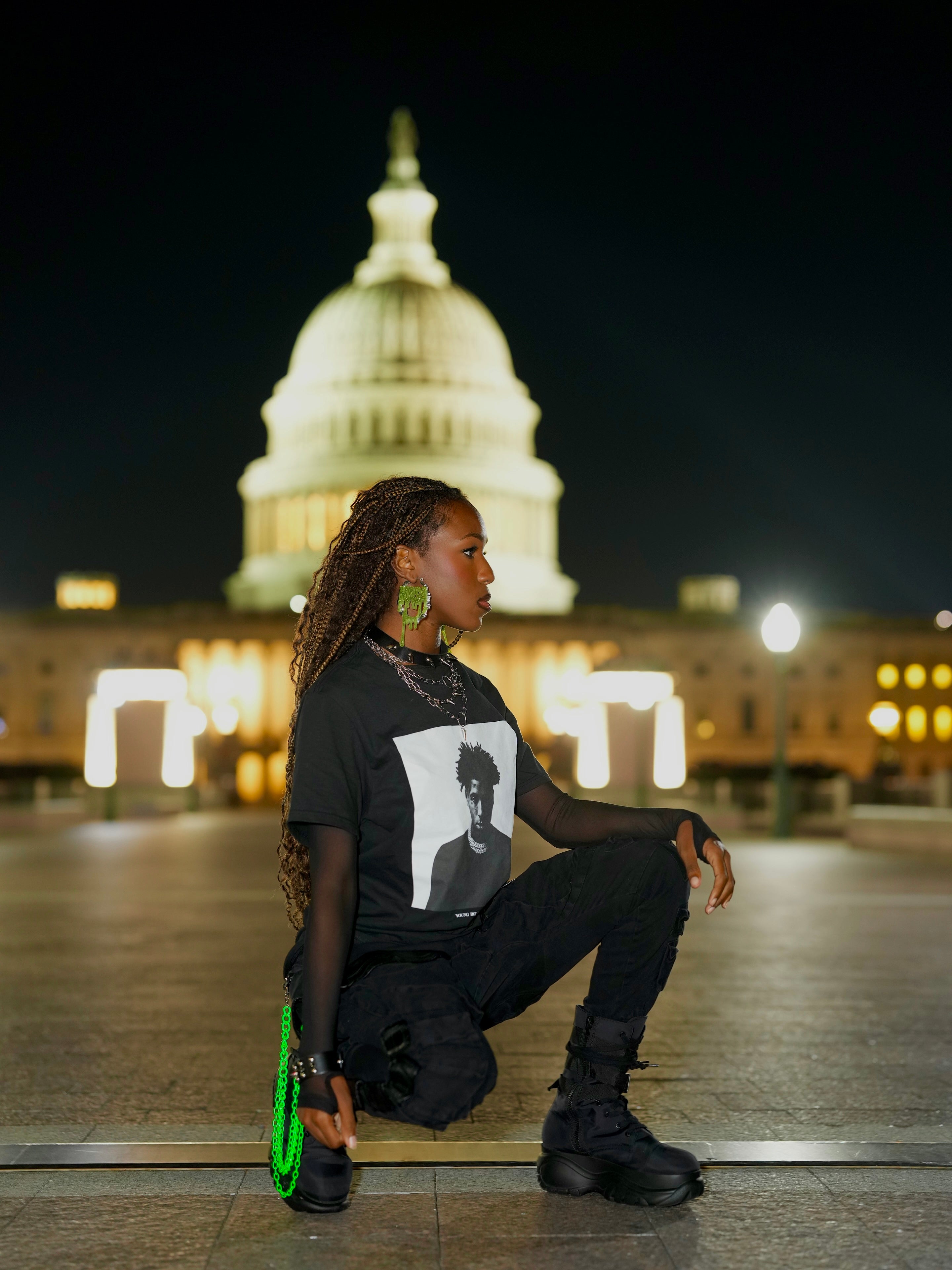 Image of MASA Slime Earrings - Make America Slime Again