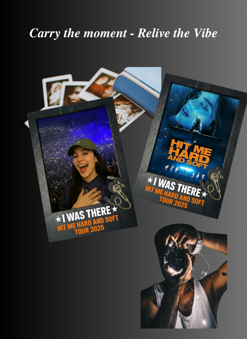 Image of I Was There | Hit Me Hard & Soft Memory Frame