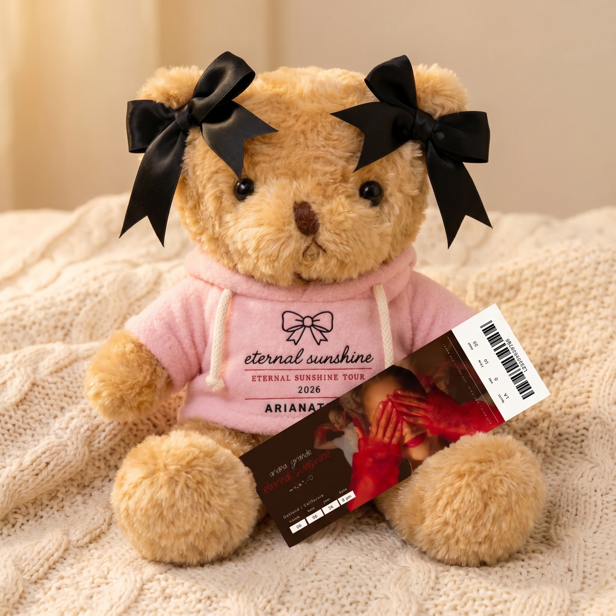 Image of The Eternal Sunshine Tour Teddy Bear | Concert Memories