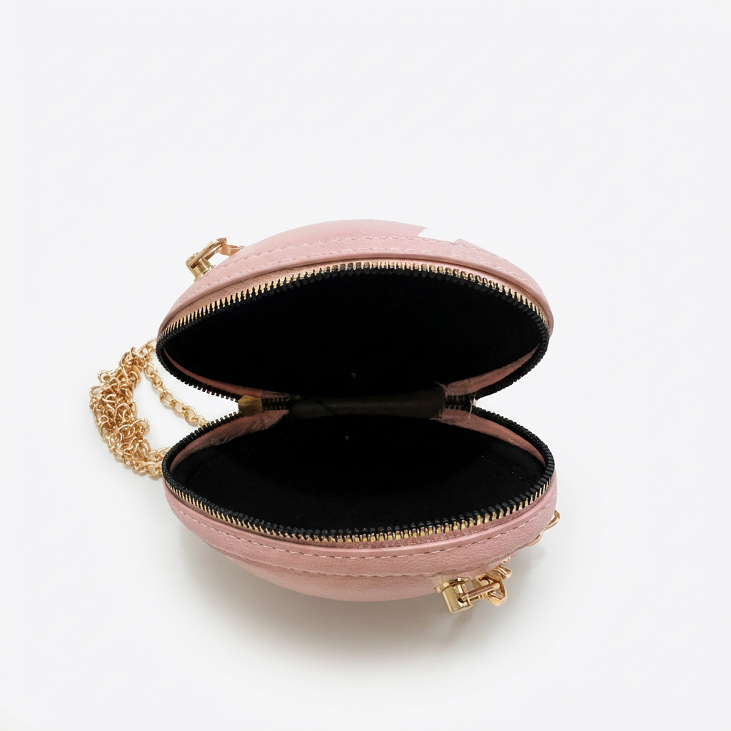 Image of Pink Football Purse – Game Day Clutch