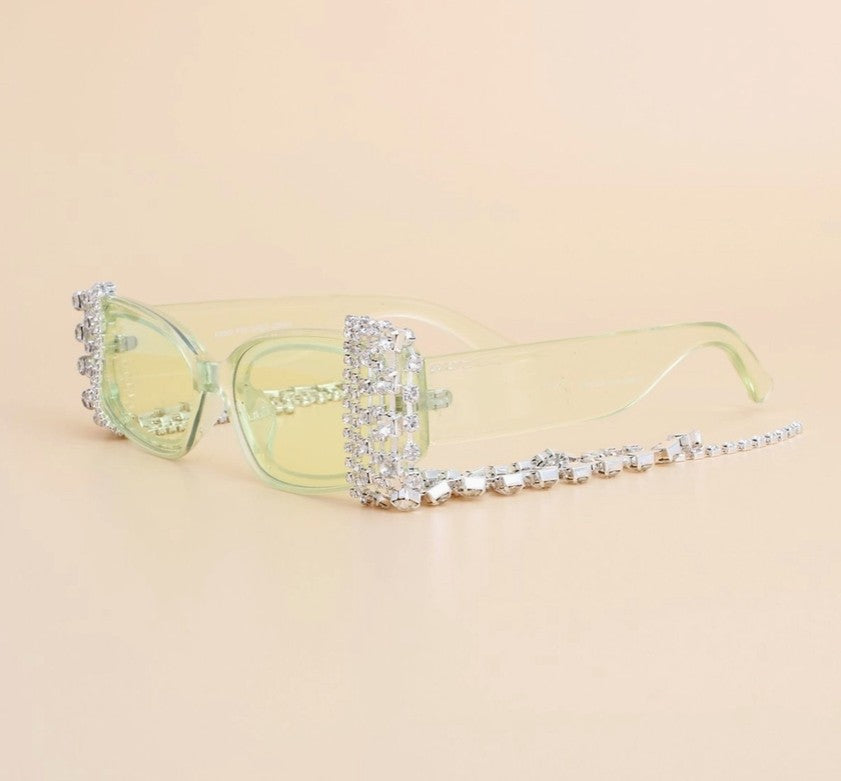 Crystal Fringe Sunglasses | "The Boy Is Mine" Collection