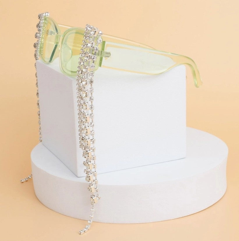 Crystal Fringe Sunglasses | "The Boy Is Mine" Collection