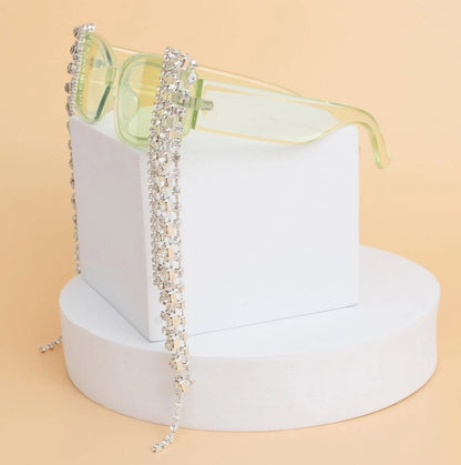 Crystal Fringe Sunglasses | "The Boy Is Mine" Collection