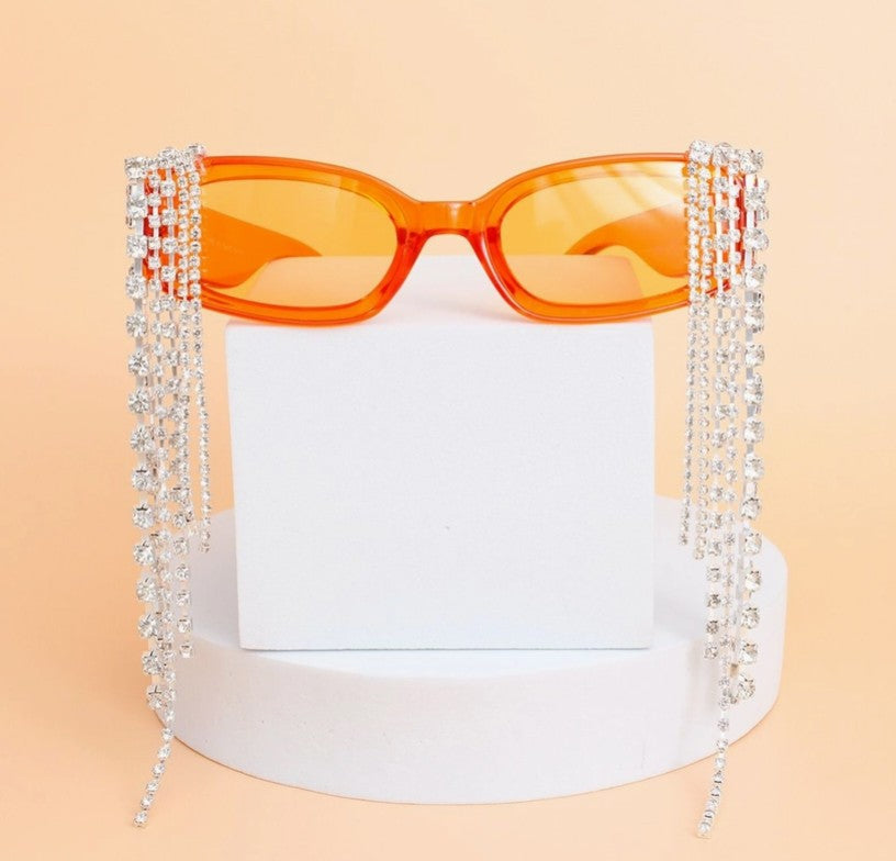 Crystal Fringe Sunglasses | "The Boy Is Mine" Collection