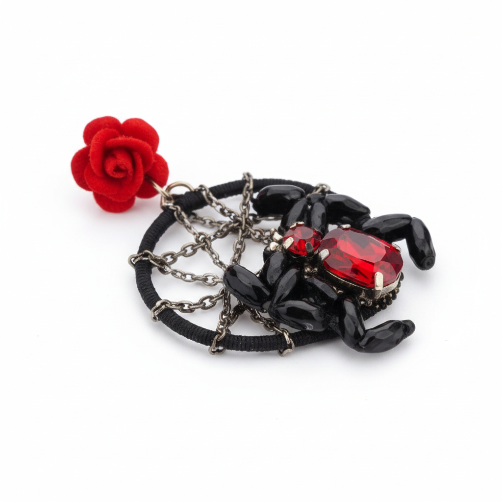 Image of After Dark Spider Earrings