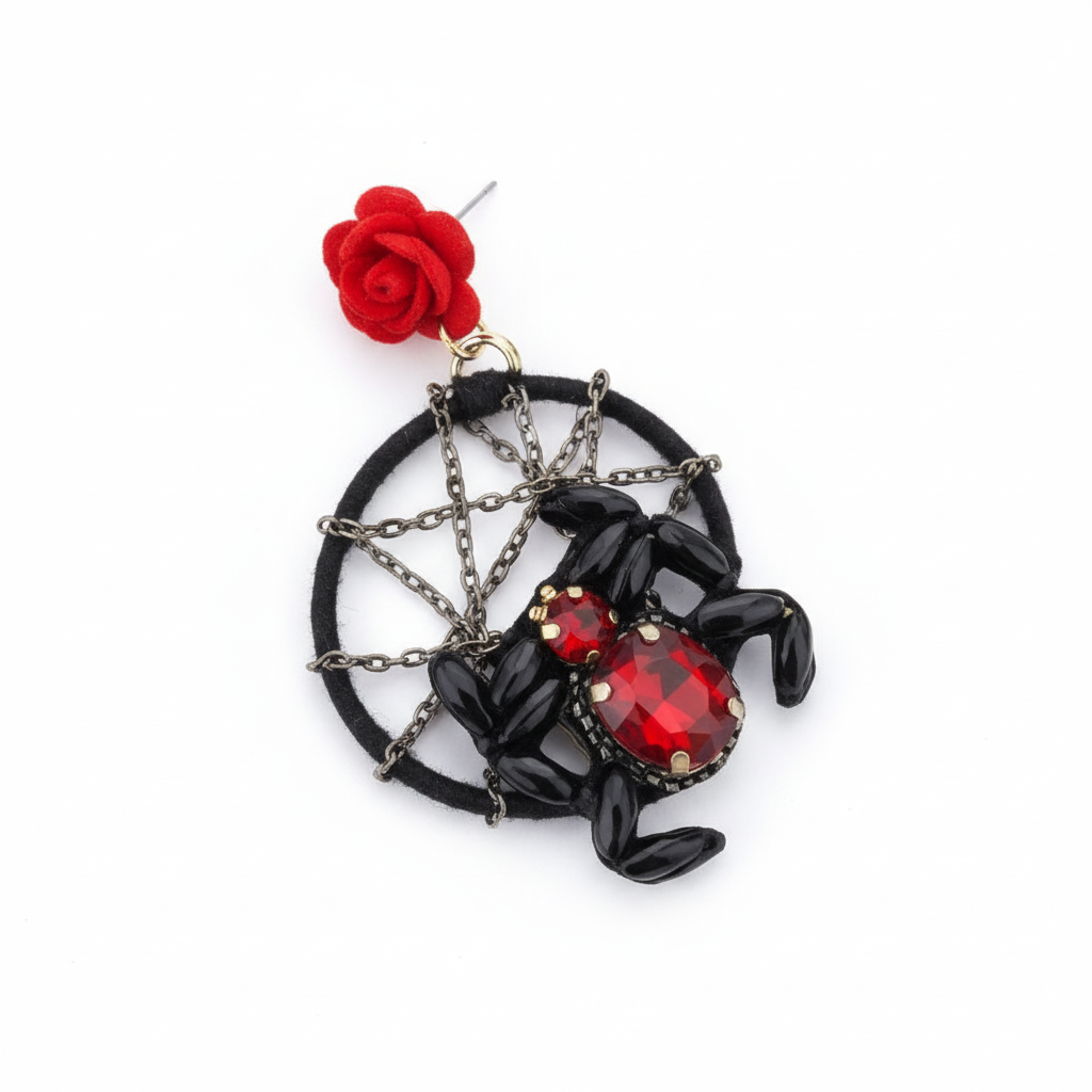 Image of After Dark Spider Earrings