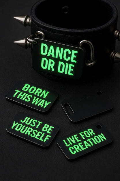 "Dance or Die" Glow Bracelet - Tour Collection