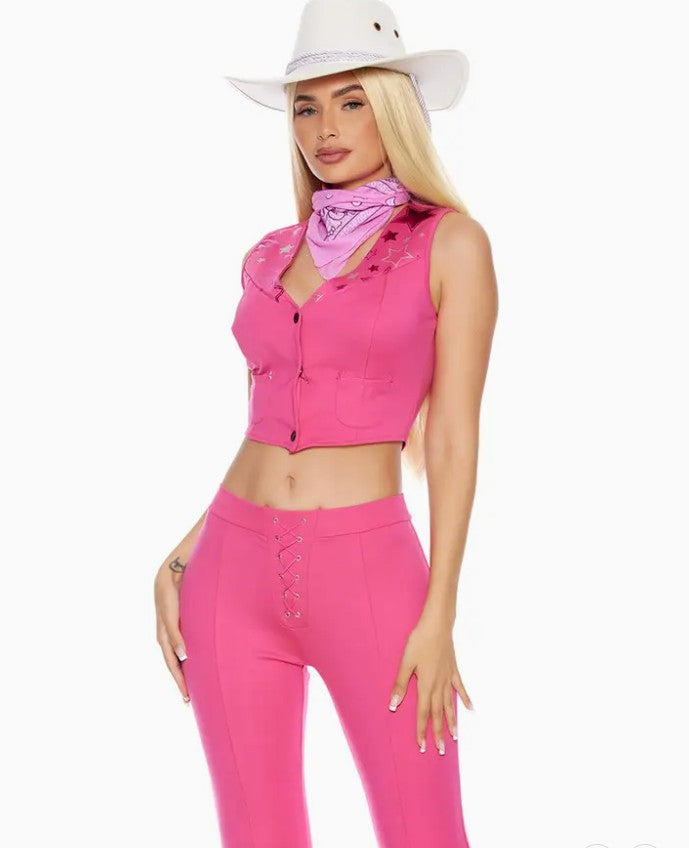 3-Piece Sexy Western Movie Character Costume