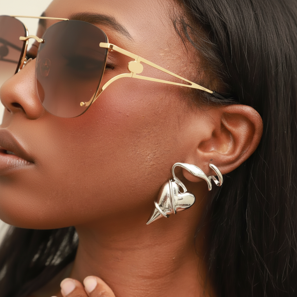 Image of Baby Girl Eyewear | Oversized Shield Sunglasses