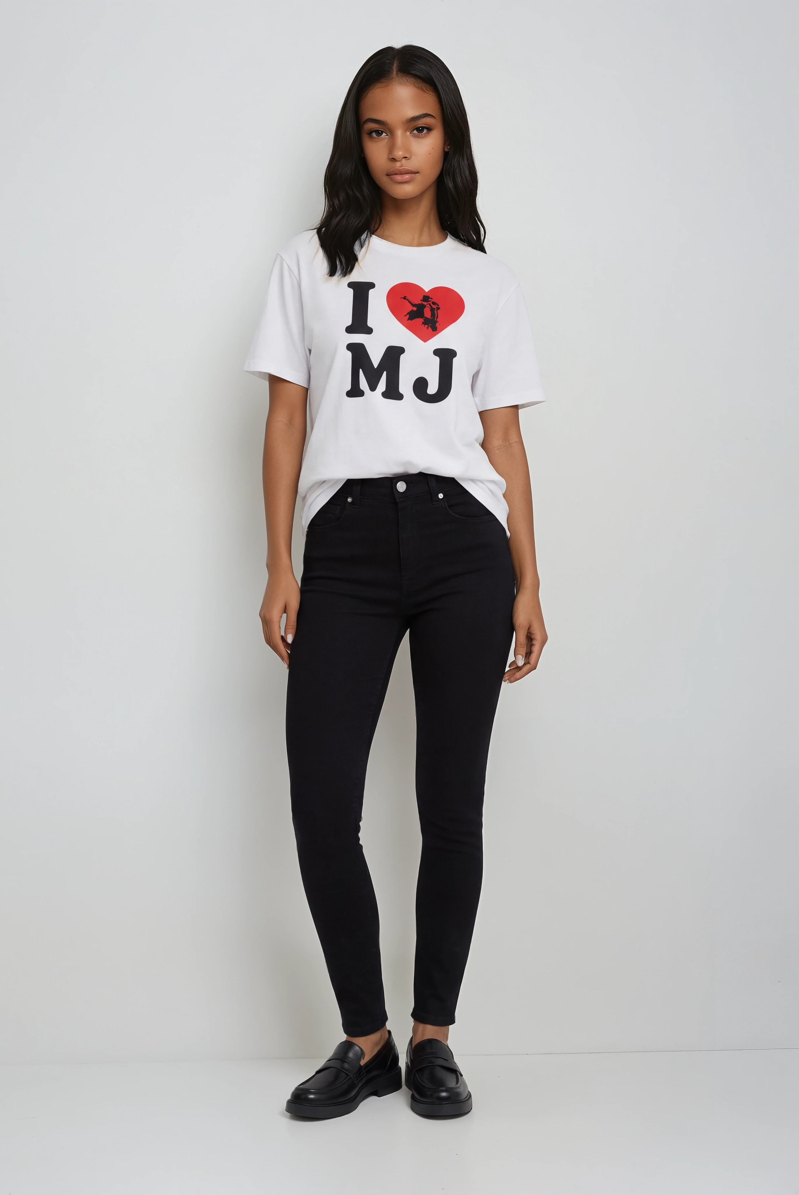 Image of I ❤️ MJ Adult Matching T-Shirt